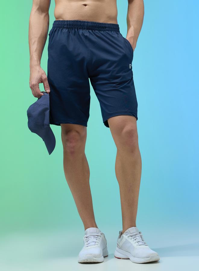 تكنوسبورت شورت رياضي رجالي ملون بقصة ضيقة - Image 3